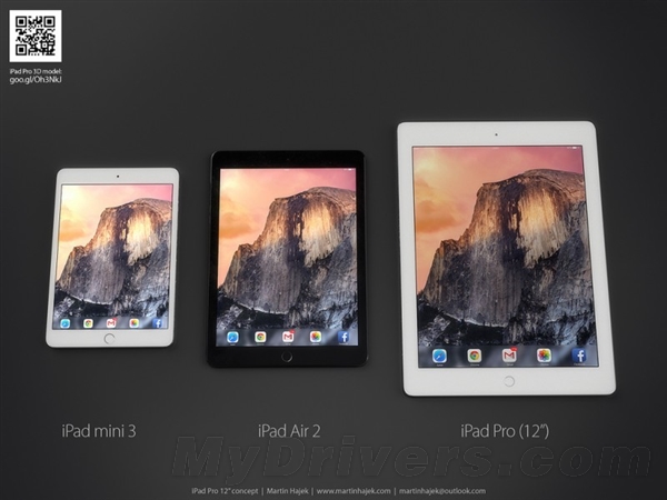 iPad Pro屏幕確定！